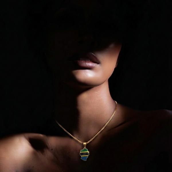 Tanzanian Flag Necklace