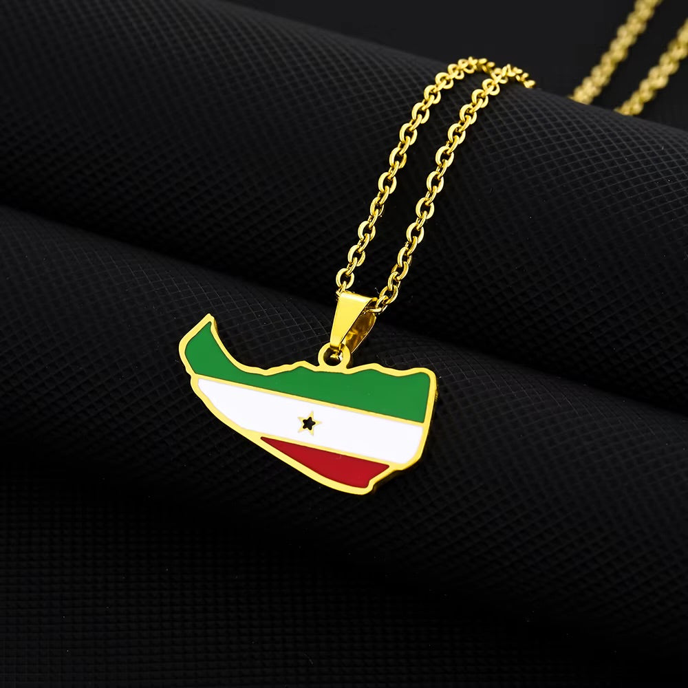 Somaliland Flag Necklace