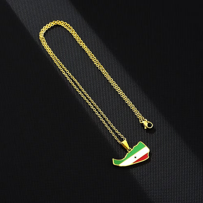 Somaliland Flag Necklace