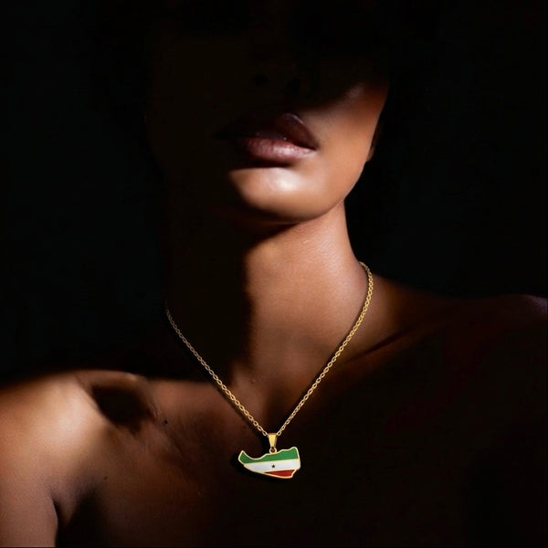 Somaliland Flag Necklace