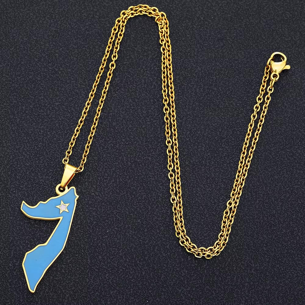 Somalia Flag Necklace