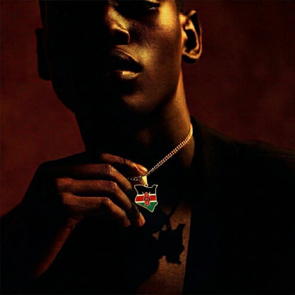 Kenya Flag Necklace
