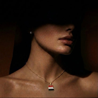 Egypt Flag Necklace