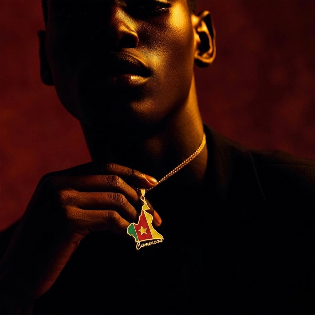 Cameroon Flag Necklace